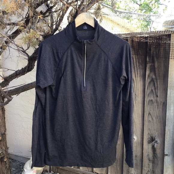 Lululemon athletica metal vent tech 1/2 zip pullover men’s medium gym yoga - Picture 1 of 6